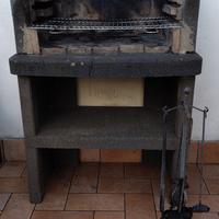 Barbecue in muratura