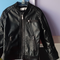 Giubbotto finta pelle bimbo