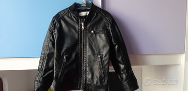 Giubbotto finta pelle bimbo