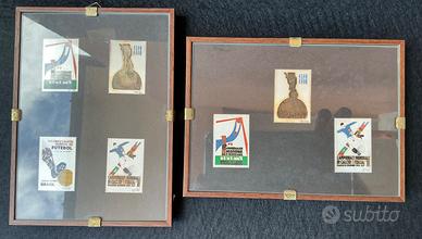 Set francobolli in argento mondiali di calcio