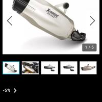 scarico akrapovic 