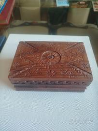 scatola in legno 