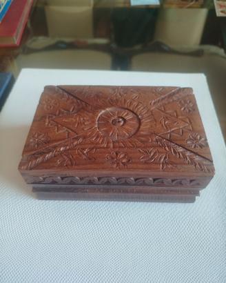 scatola in legno 