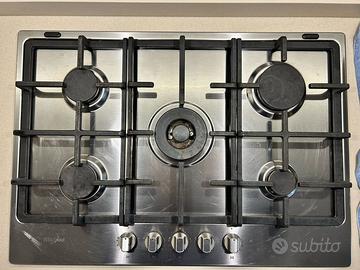 Piano cottura in ghisa Whirpool