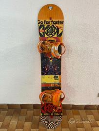 Snowboard Ride 152+ attacchi M + Boots 42