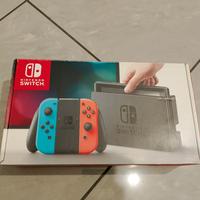 Nintendo switch Primo modello (joy-con rosso e blu