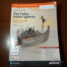Libro"Per l'alto mare aperto"sulla divina commedia