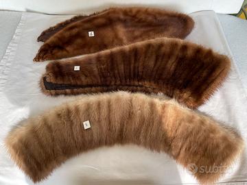 COLLI VINTAGE DI VERO VISONE