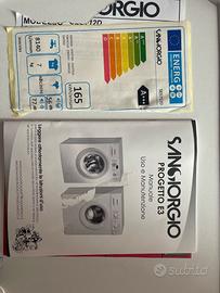 Lavatrice Sangiorgio 7kg 1200 giri A+++