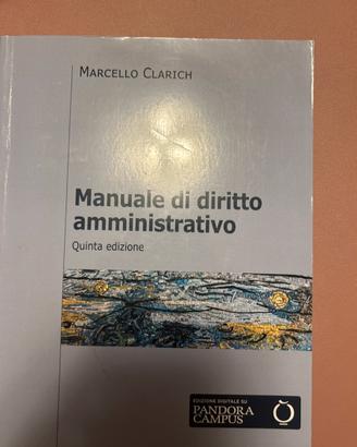 Diritto amministrativo Clarich.
