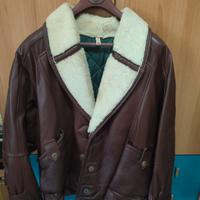 Montone vera pelle shearling taglia XL