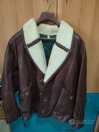 Montone vera pelle shearling taglia XL
