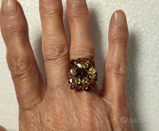 anelli cristalli Swarovski 