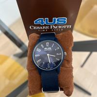 Orologio nuovo Paciotti 4US cassa 40mm colore blu