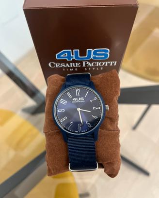 Orologio nuovo Paciotti 4US cassa 40mm colore blu