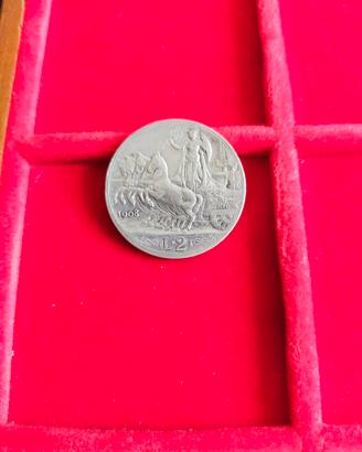 2 lire 1908