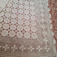 Coperta all’uncinetto cotone opera d’arte da museo