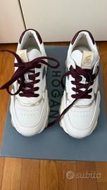 Hogan Hyperactive n.36.5 bianche in pelle