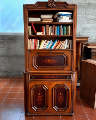 Libreria antica legno
