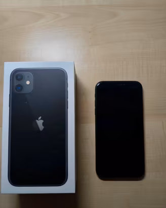 iPhone 11 128 GB Nero completo di accessori