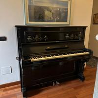 pianoforte verticale antico J. C. Bauer