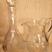 Bottiglia e/o brocca per acqua vino e liquori cris