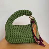 Borsa a mano all'uncinetto 