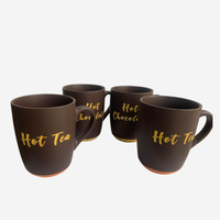 Set 4 tazze mug 340 ml - Hot Tea