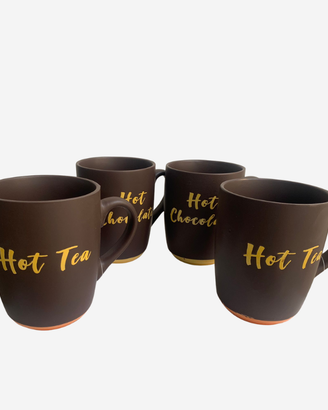 Set 4 tazze mug 340 ml - Hot Tea