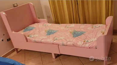 Letto bambina allungabile completo di materasso