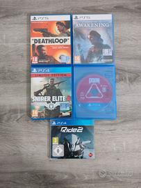 Giochi PS5 e PS4