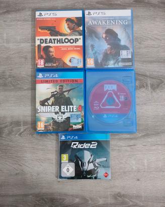 Giochi PS5 e PS4