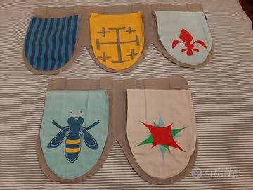 5 Tasche Portaoggetti Flexa