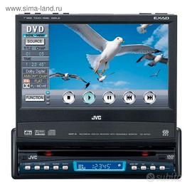 AUTORADIO JVC 1 DIN CON MONITOR 7"