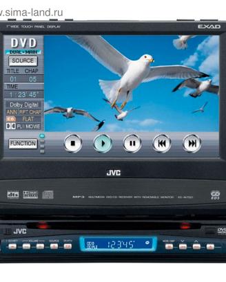 AUTORADIO JVC 1 DIN CON MONITOR 7"