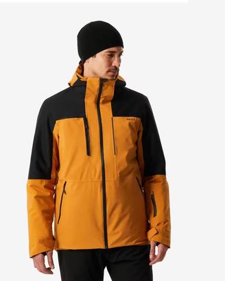 Giacca sci uomo 500 SPORT ocra e nera
