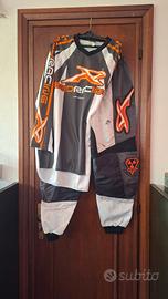 Completo motocross Red Racing vintage XL