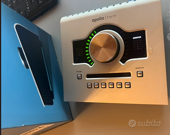 Universal audio twin usb scheda audio