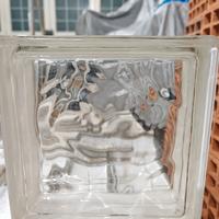 122 mattoni in vetro 20x20 