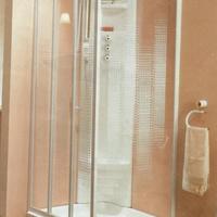 Doccia F80 78x82 Lato fisso Cristallo Elba