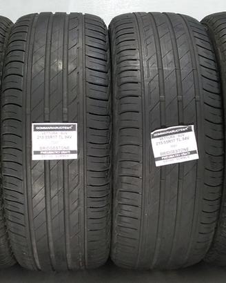 4 PNEUMATICI USATI 215/55R17 94V T001 BRIDGESTONE 