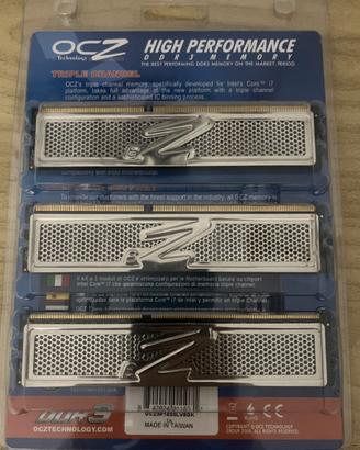 RAM KIT 3x2GB DDR3 OCZ PC3-12800 OCZ3P1600LV6GK