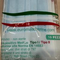 zero euro per Mascherine chirurgiche