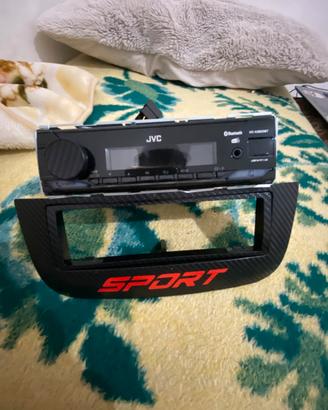 Autoradio jvc Bluetooth con mascherina punto evo