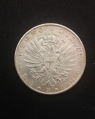 Vittorio Emanuele lll L.5 FALSO D'EPOCA 