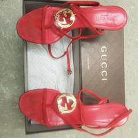 Sandali alla schiava gucci originali n 38