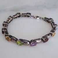 Bracciale Argento 925 & Pietre Preziose