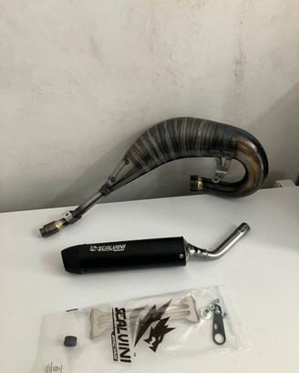 Marmitta Scalvini per Honda Cr 125 90-97
