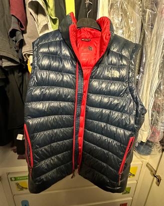 Piumino smanicato originale north face tg M