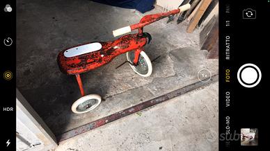 Triciclo giordani vintage anni 60